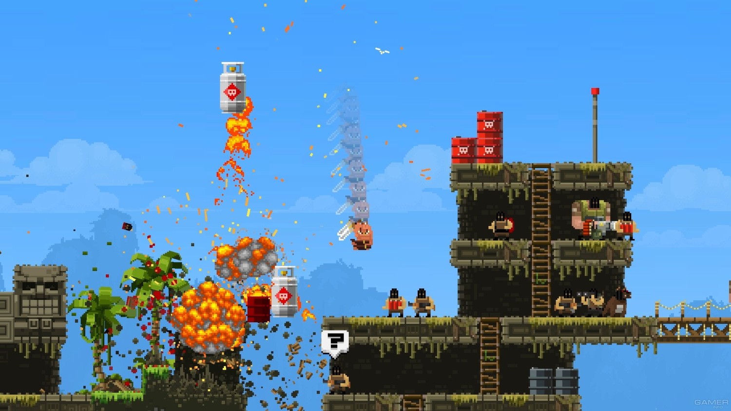 Скриншот 3 к игре Broforce v.3148 [GOG] (2015)