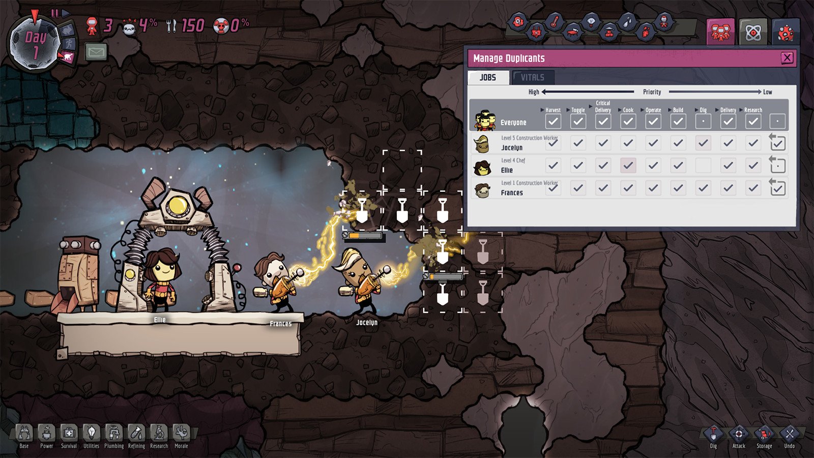 Скриншот 3 к игре Oxygen Not Included v.651155 [Архив] (2019)