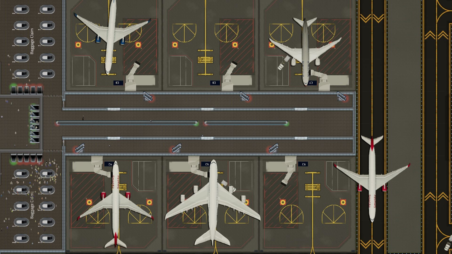 Скриншот 3 к игре SimAirport (2023.10.28) [Архив] (2020)