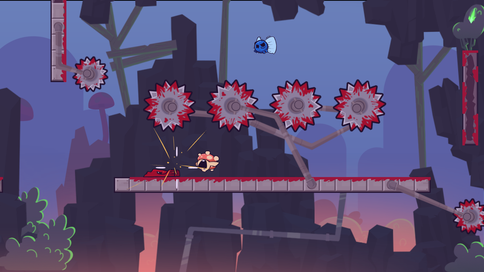 Скриншот 2 к игре Super Meat Boy Forever [Portable] (2018) PC | Лицензия