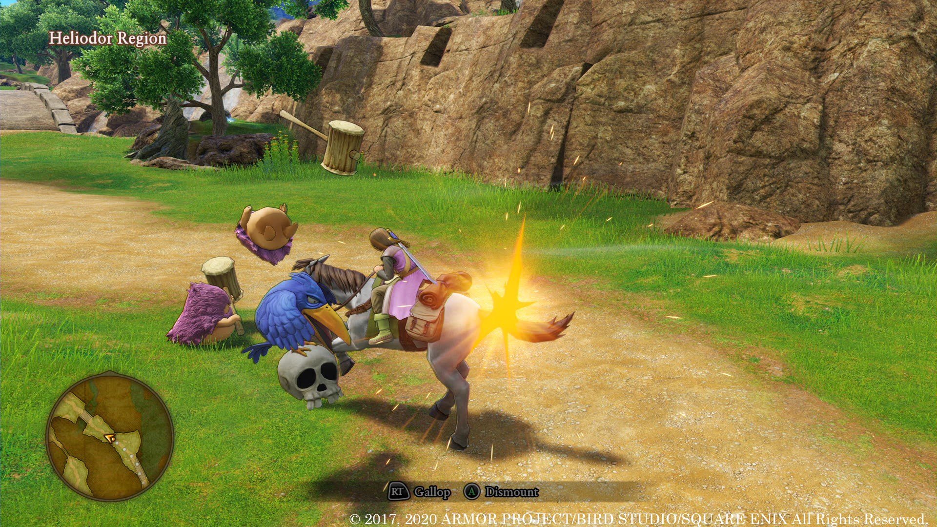 Скриншот 3 к игре DRAGON QUEST® XI S: Echoes of an Elusive Age™ - Definitive Edition [Папка игры] (2020) PC | Лицензия