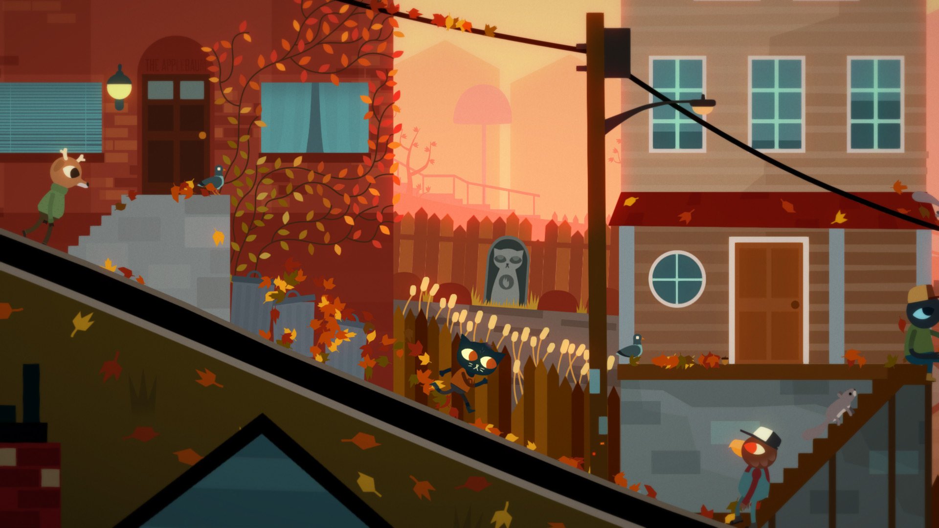 Скриншот 3 к игре Night in the Woods Weird Autumn Edition [GOG] (2017)