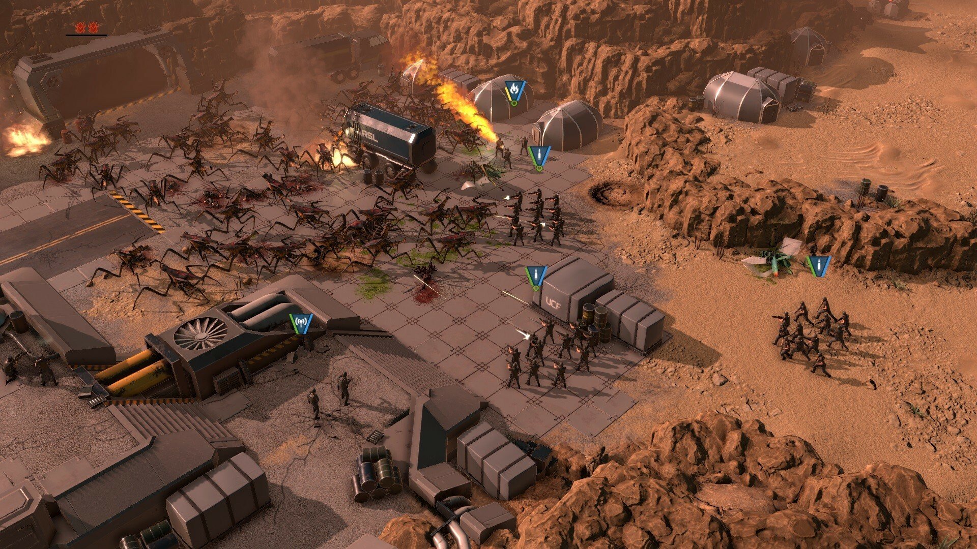 Скриншот 3 к игре Starship Troopers: Terran Command v.3.00.07 [GOG] (2022)