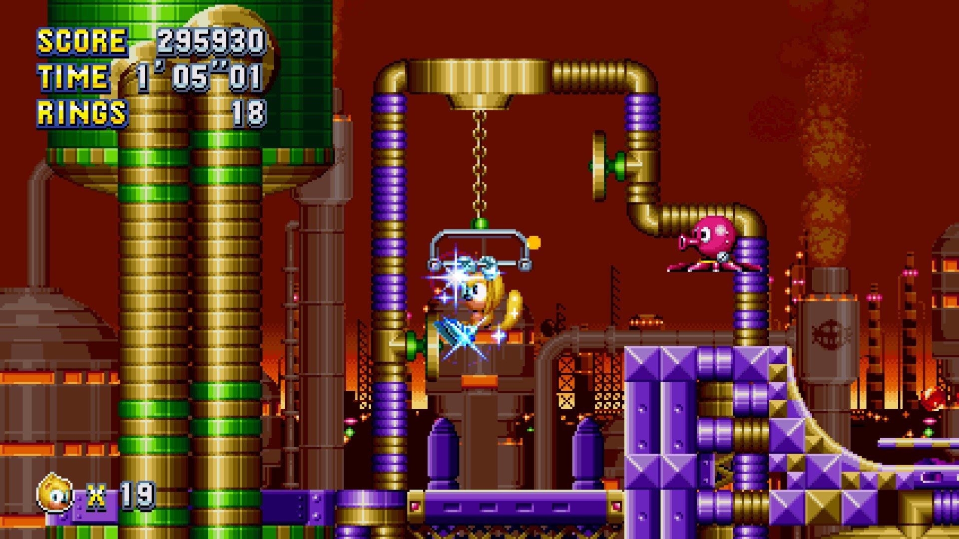 Скриншот 2 к игре Sonic Mania (2017) PC | Лицензия