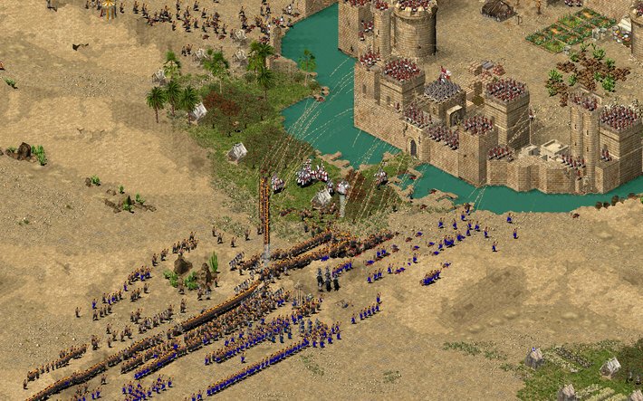 Скриншот 3 к игре Stronghold Crusader HD v1.41a [GOG] (2002)