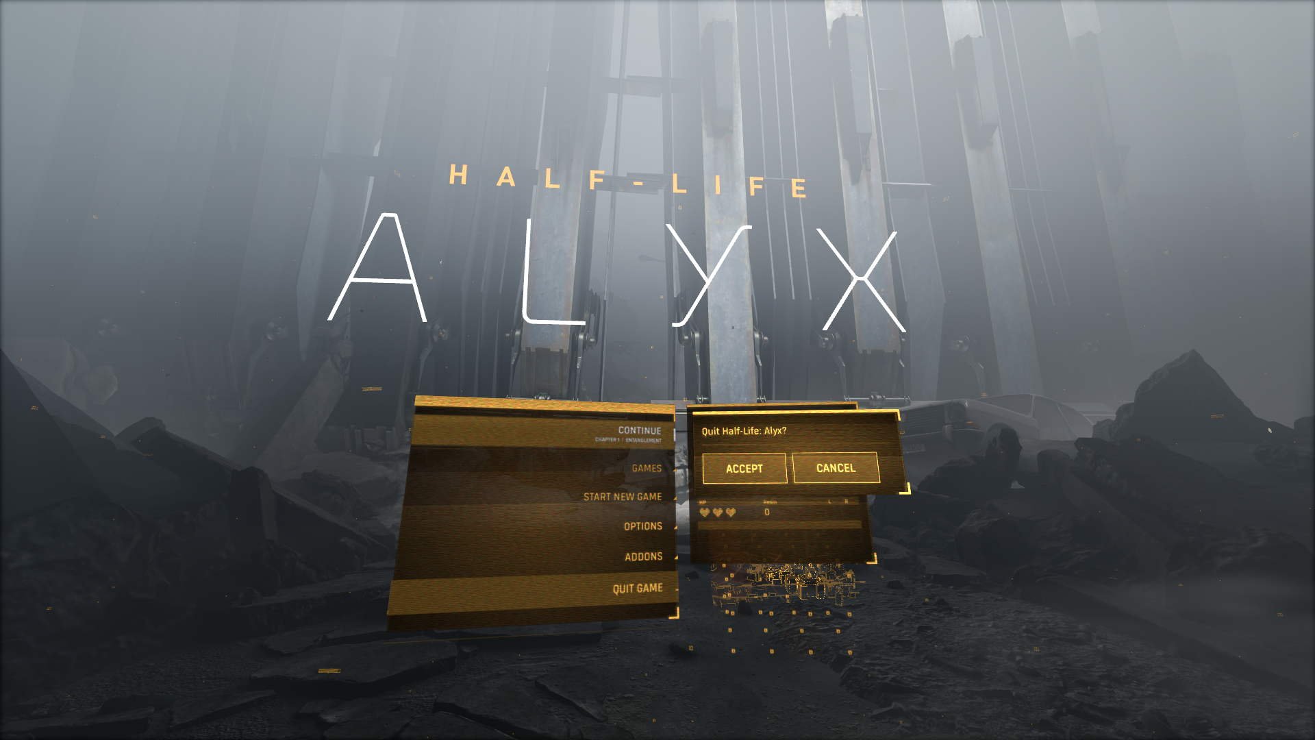 Скриншот 1 к игре Half-Life: Alyx v.1.5.4+NoVR Mod [Папка игры] (2020)