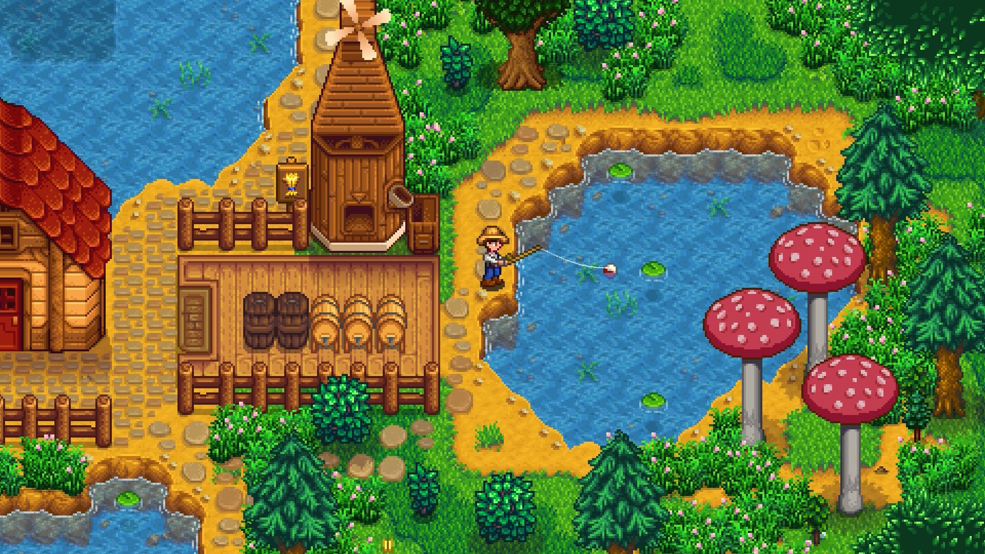 Скриншот 3 к игре Stardew Valley v.1.6.15 build 24356 [Архив] (2016)