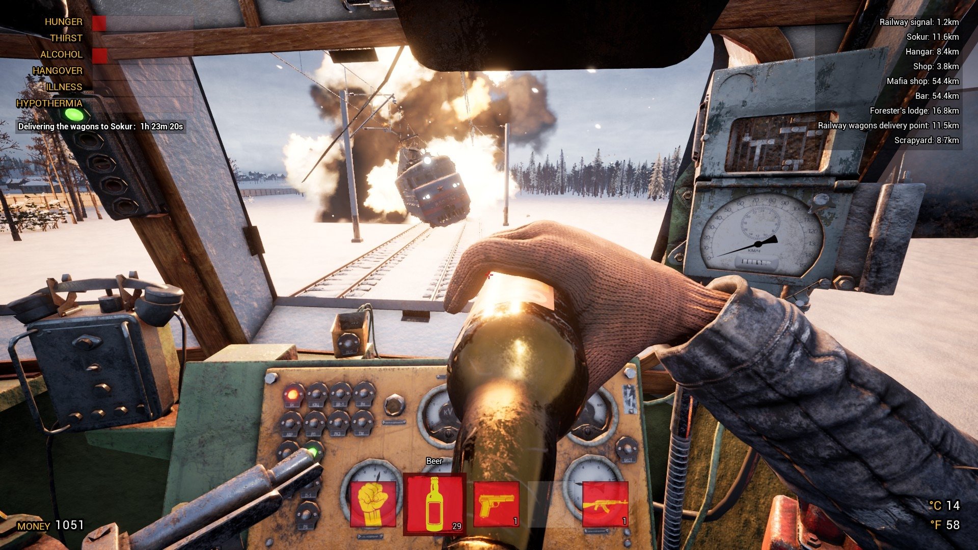 Скриншот 1 к игре Trans-Siberian Railway Simulator (2024/12/08) [Папка игры] (Early Access)